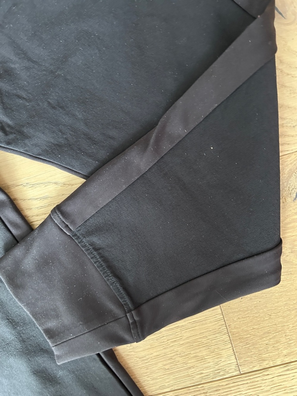 Athleta Black Women's Track Joggers with Zip Pockets - Picture 6 of 13